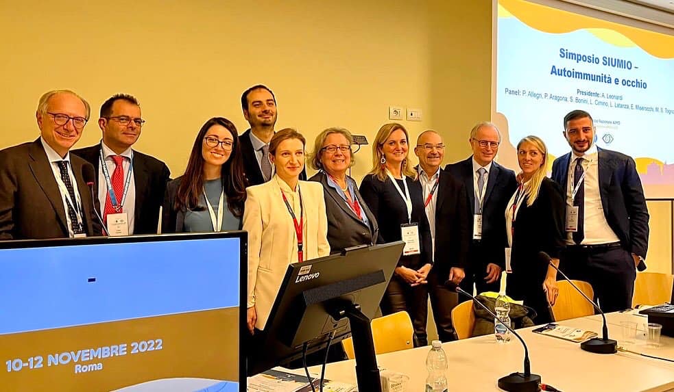 Simposio Autoimmunità e Occchio, congresso AIMO/SISO, Roma, 2022